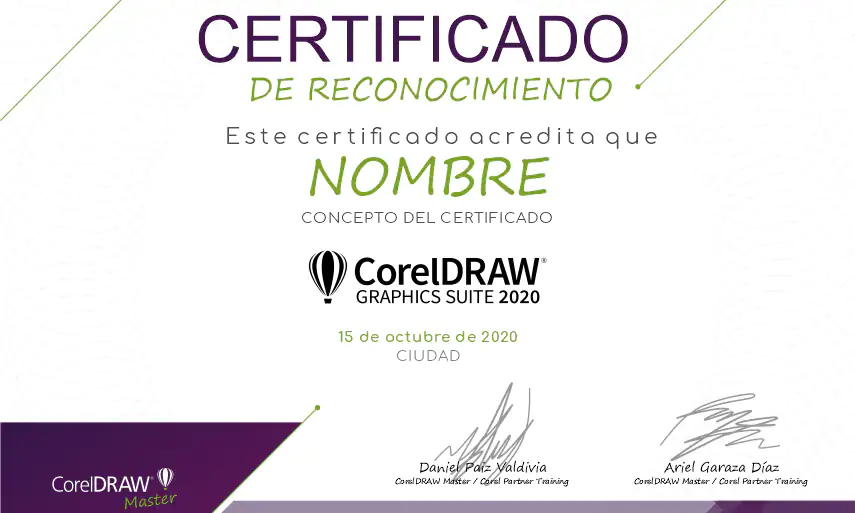 Creating a Certificate with Print Merge in CorelDRAW