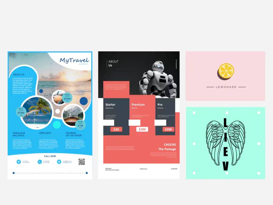 Start with a template